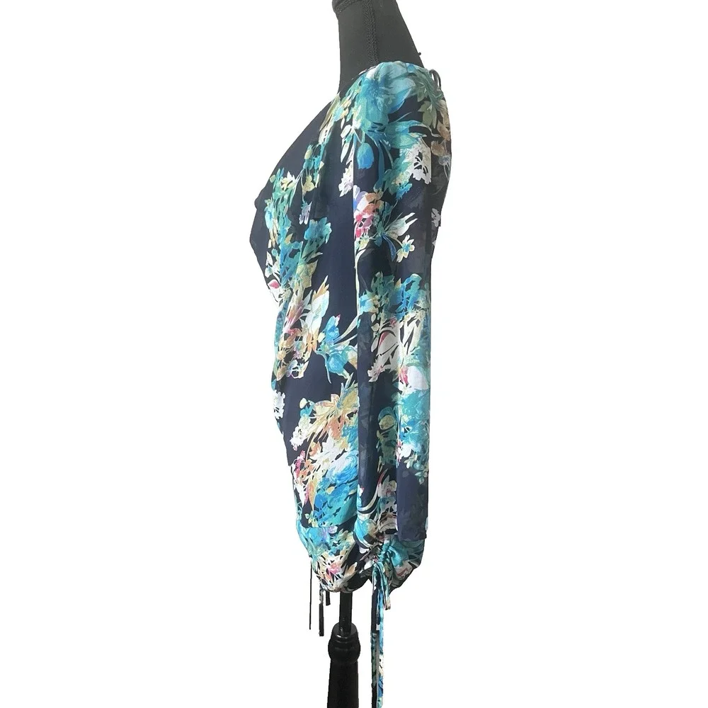 Wm's Sheer Bikini Cover Up Swimwear Womens Shee  Bathing Suit Summer Beach Dress